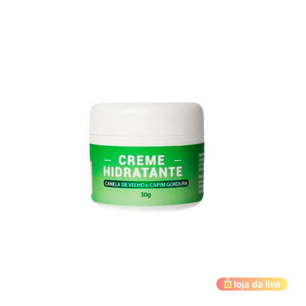 Creme Hidratante de Canela de Velho e Capim Gordura (40g)